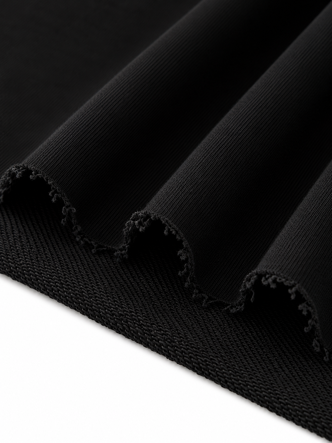 Beyond Journey's End Cropped Raw-Edge Tee (dark)