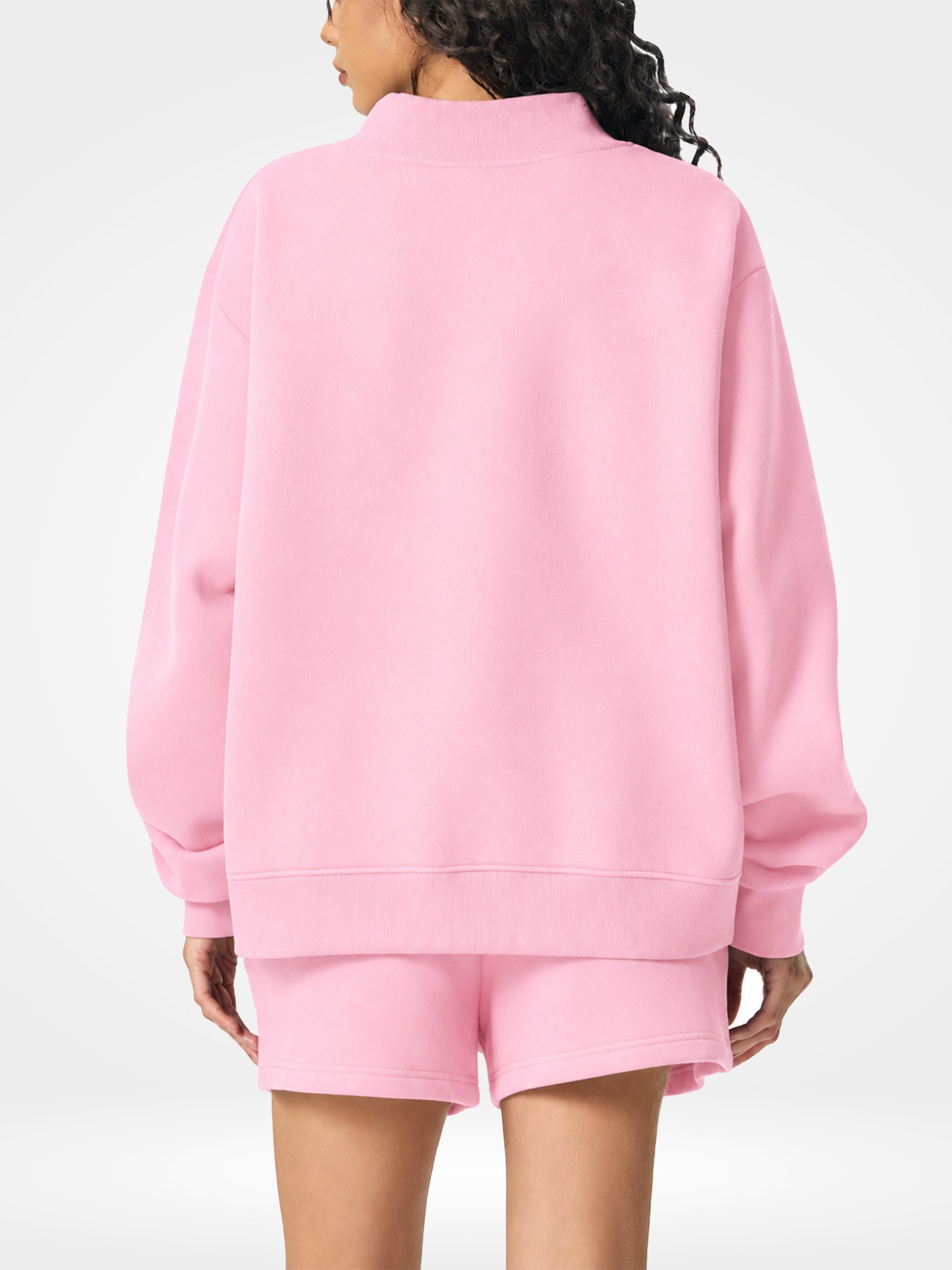 Neon Melody Women's Mock-Neck Sweatshirt