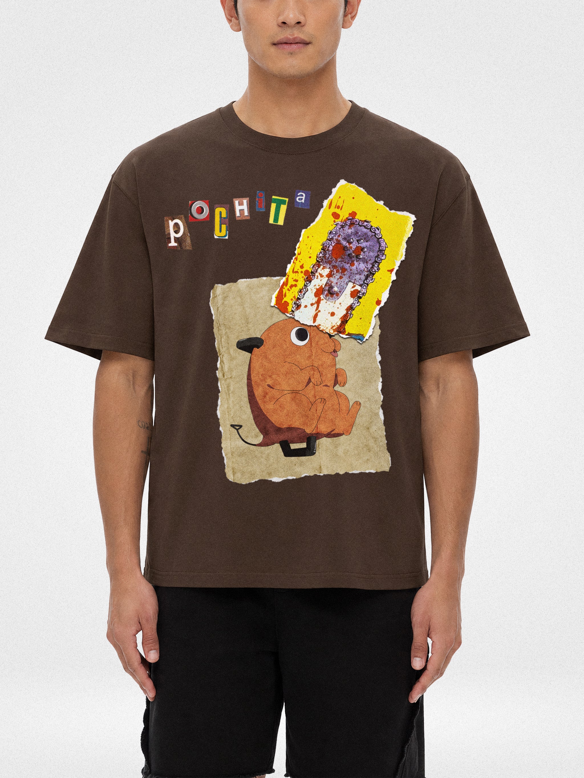 Pochita Scrapbook T3 Tee