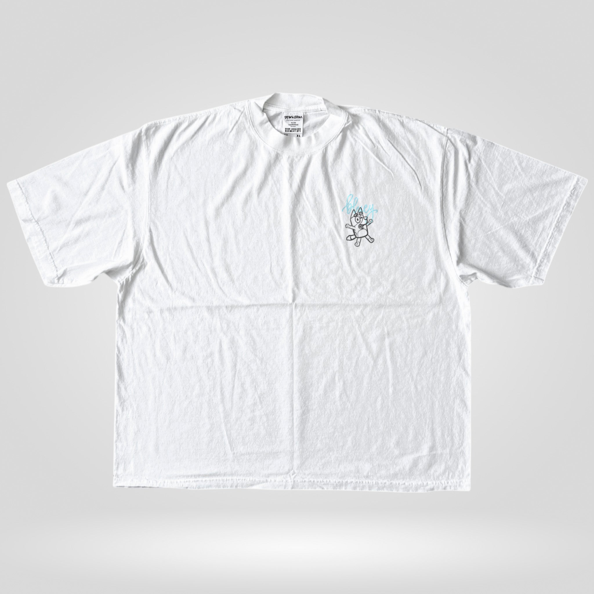 Bluee Painted Drawing