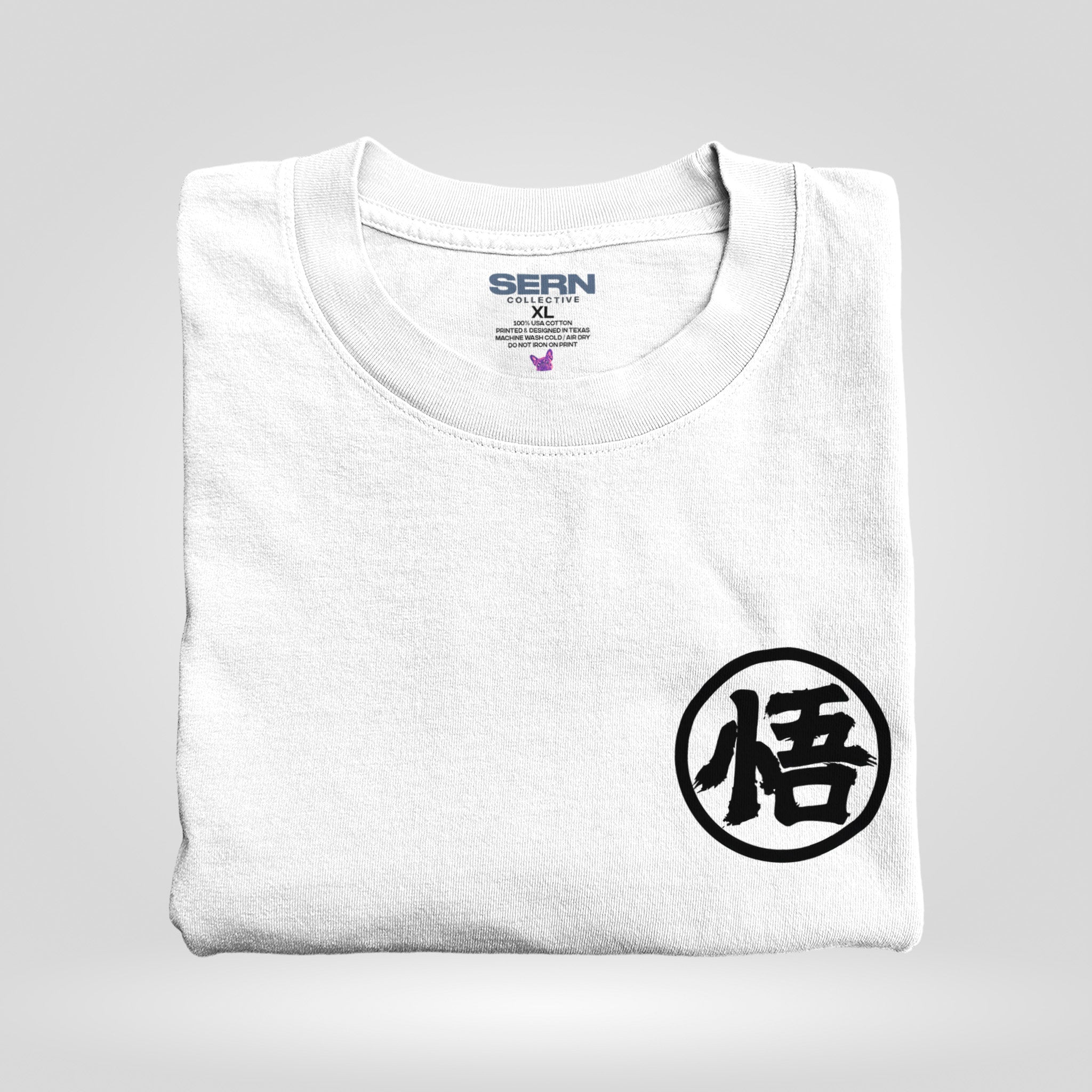 Kakarot's Symbol in white