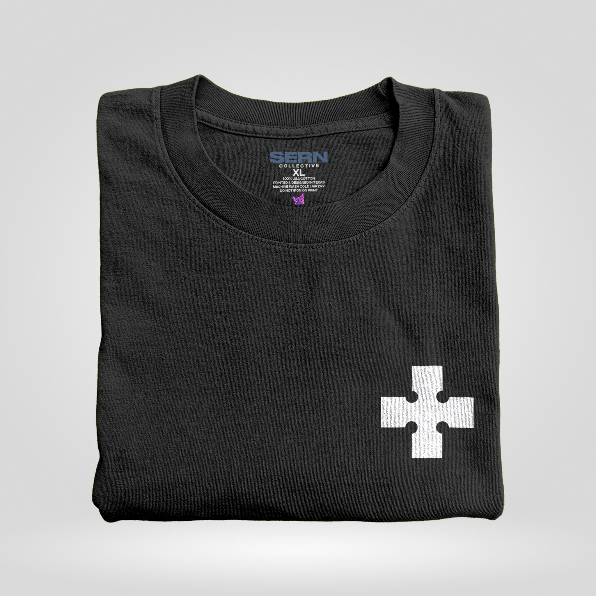 Meltese Cross in vintage-black