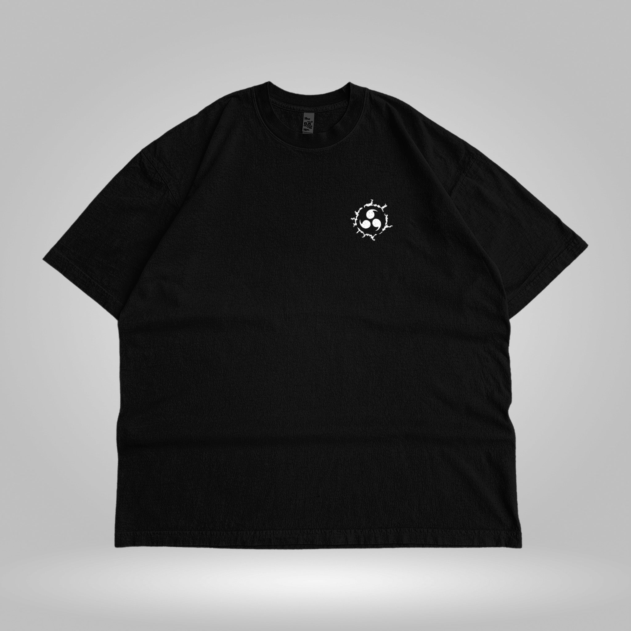 Sasuke Curse Mark in black