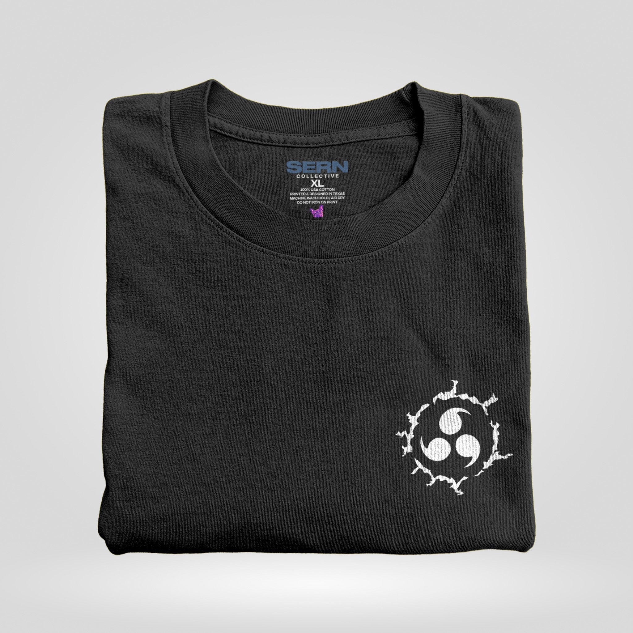 Sasuke Curse Mark in vintage-black