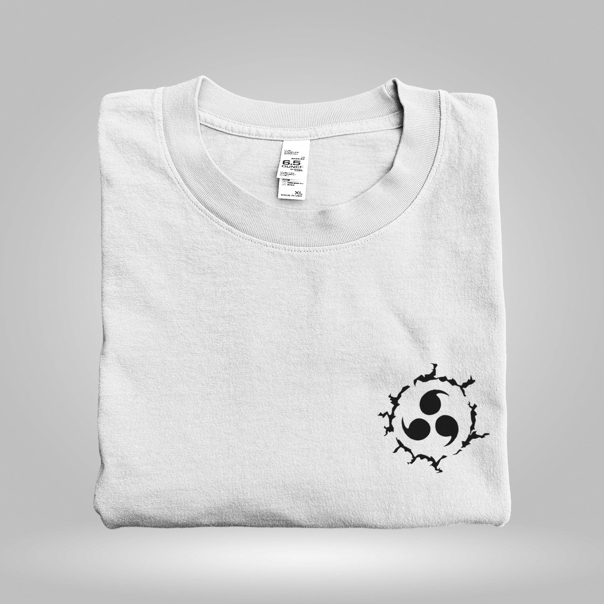 Sasuke Curse Mark in white
