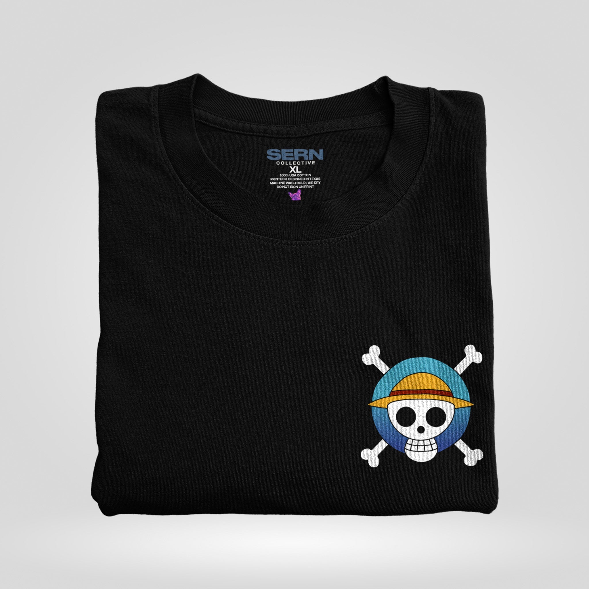 Straw Hats Symbol in black