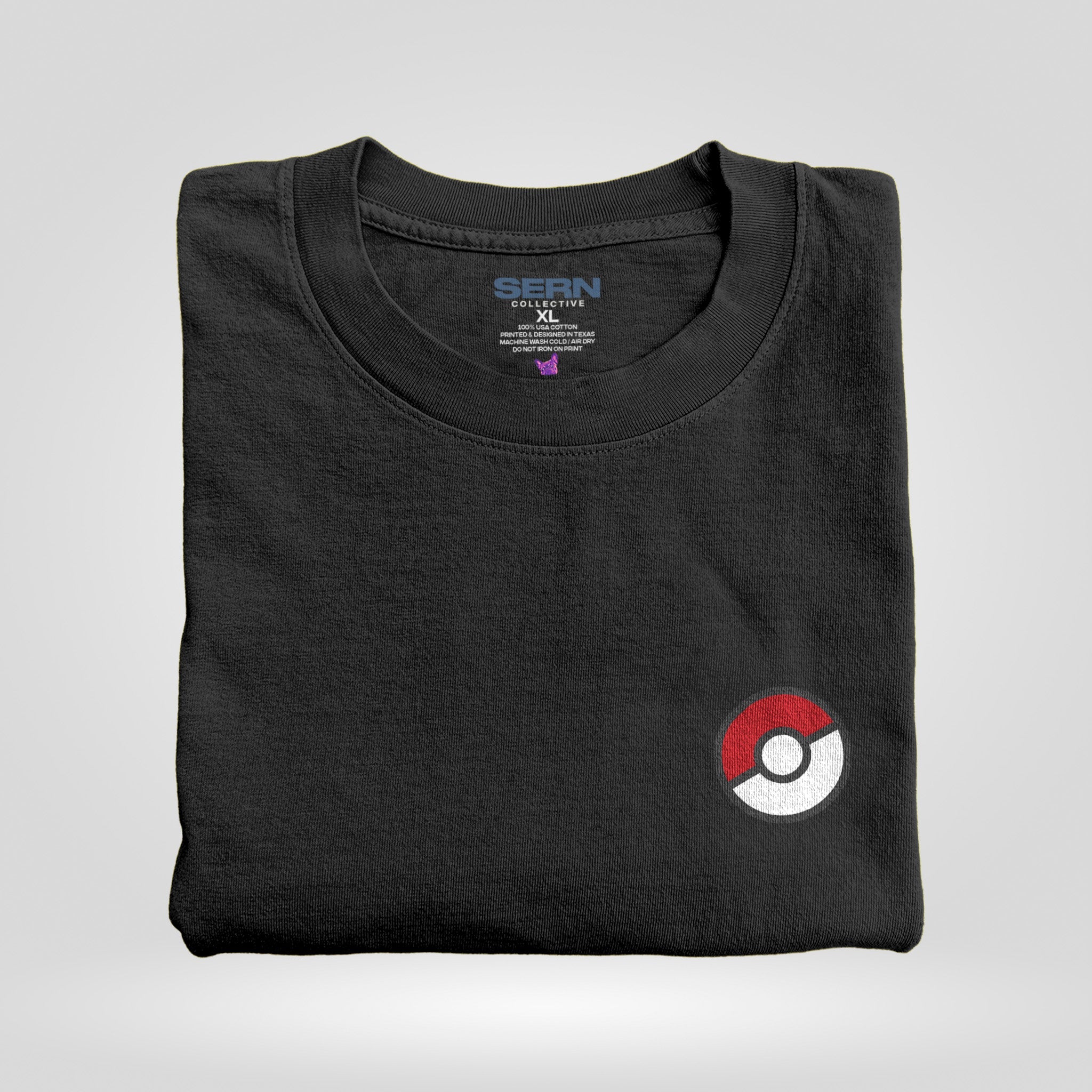 Pokeball in vintage-black