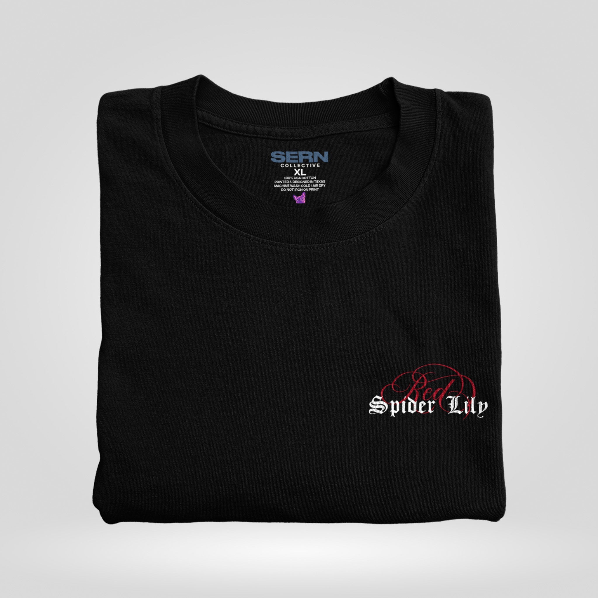 Red Spider Lily in black