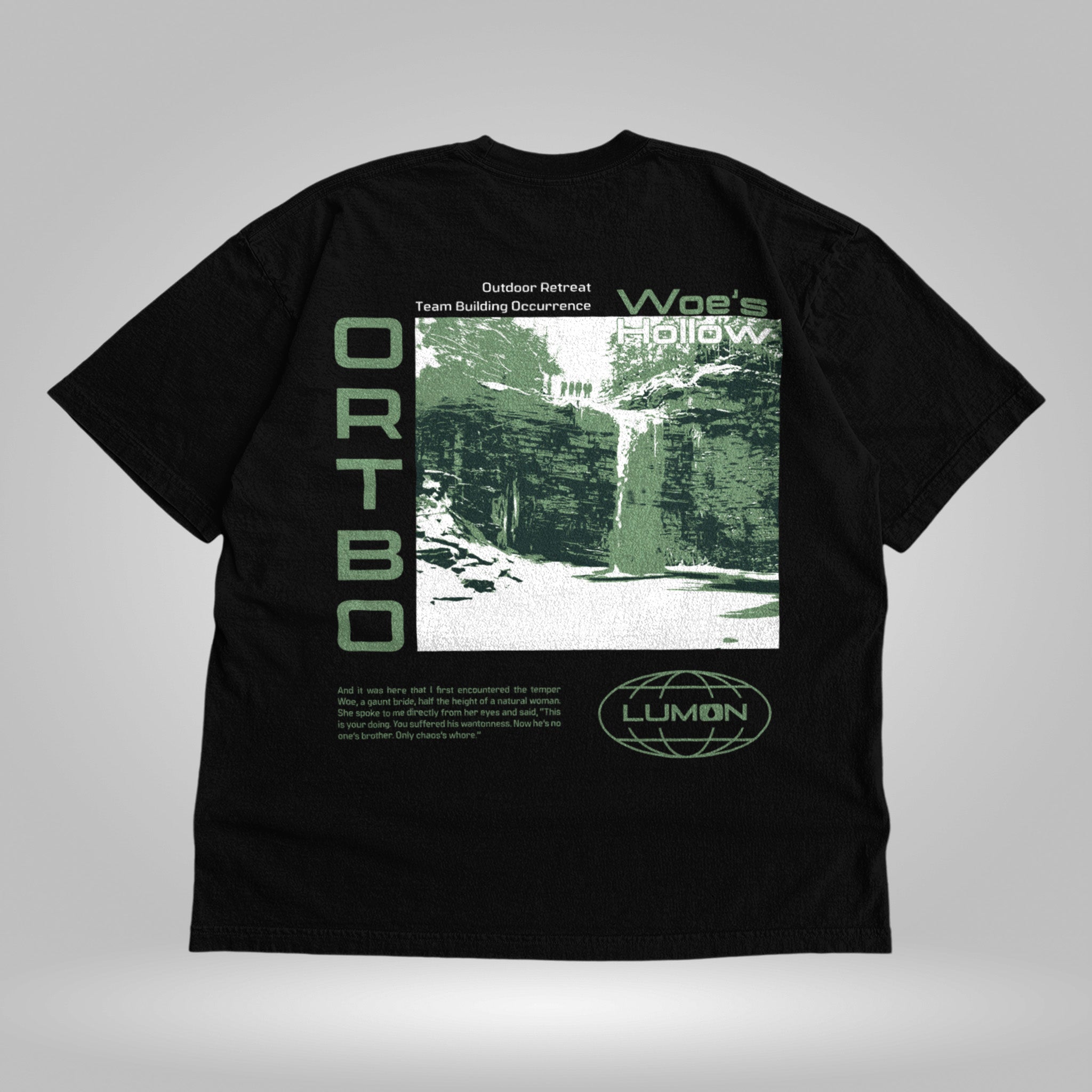 ORTBO at Woe's Hollow in black