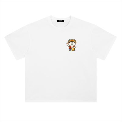 Lucky Cat – Straw Hat T3 Tee
