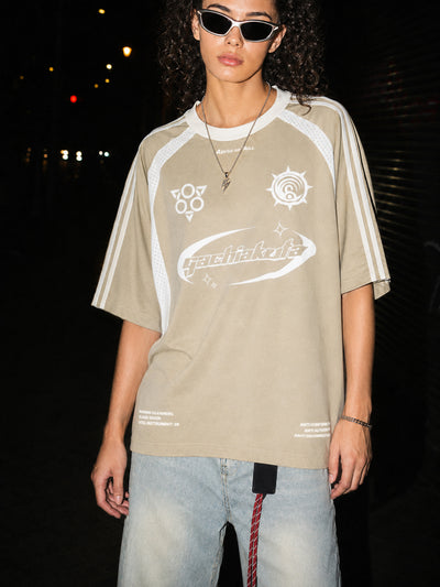 Cleaners Y2K Mesh Panel Tee