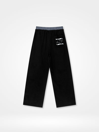 Death the Kid Plaid Waist Sweat Pants