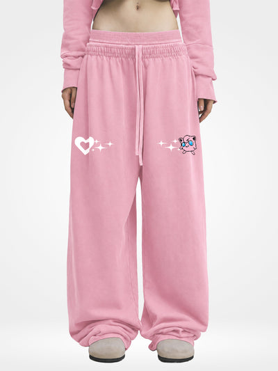 Diva Women's Double-Waist Sweatpants