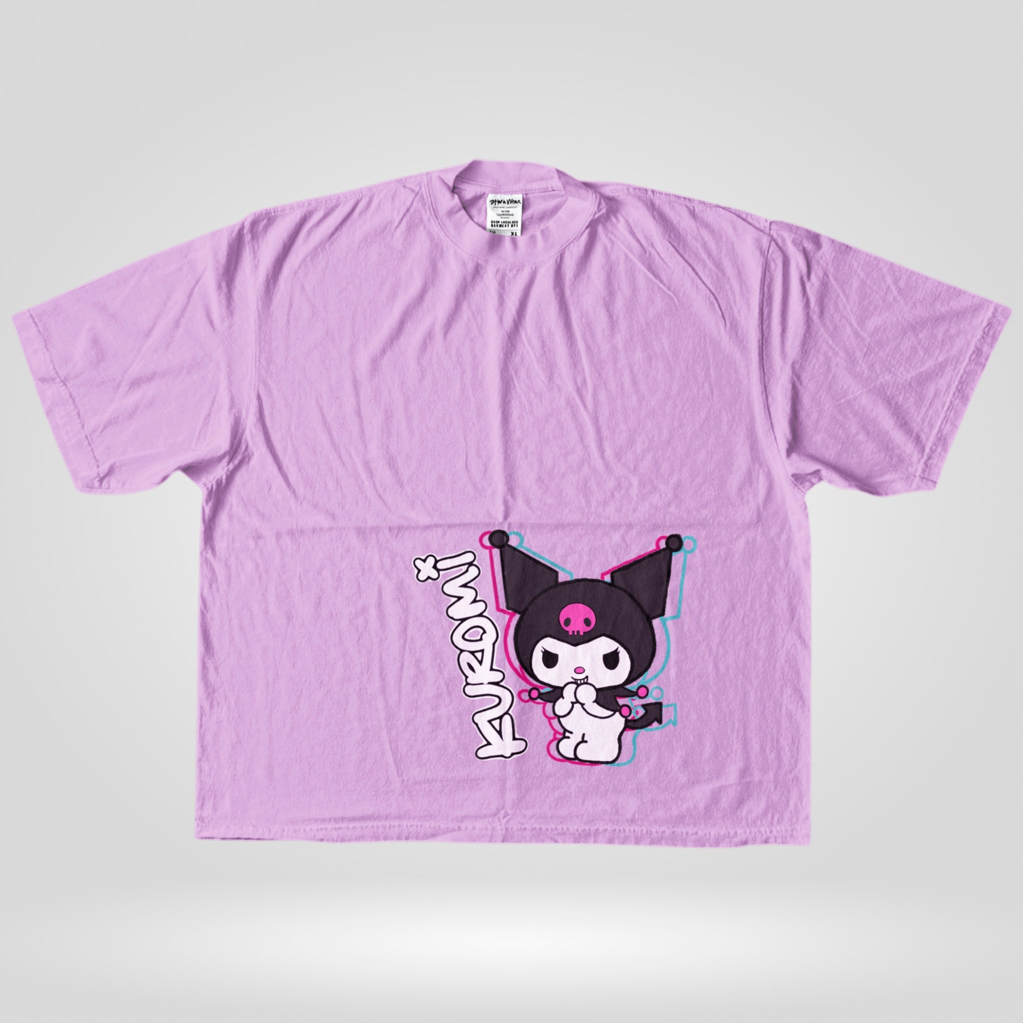 Kuromee Graffiti in pastel-purple