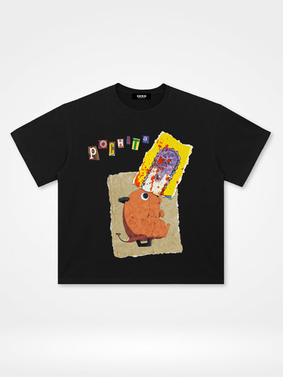 Pochita Scrapbook T3 Tee