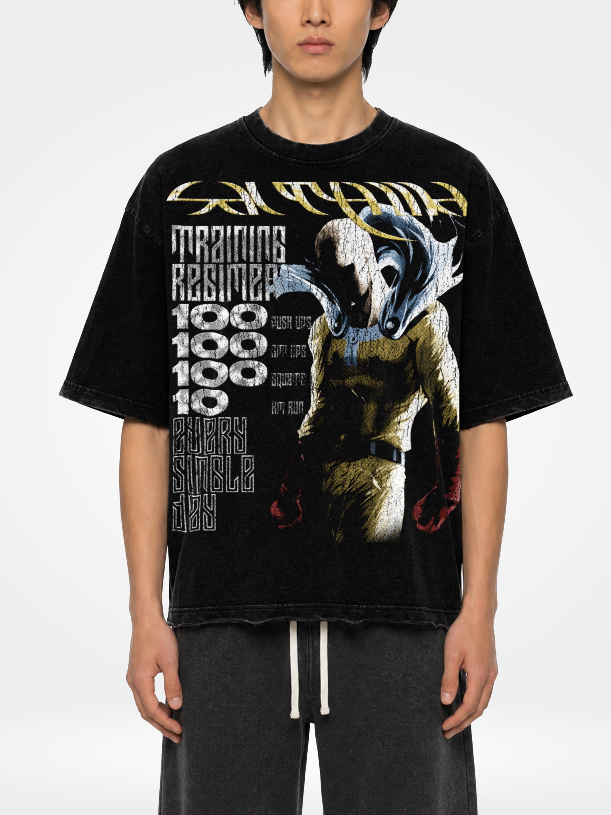 Saitama Training Regimen  T4 Tee