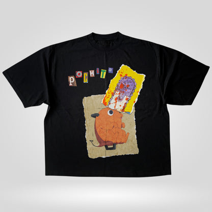 Pochita Scrapbook in black