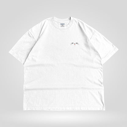 Turbo Cat Face in white