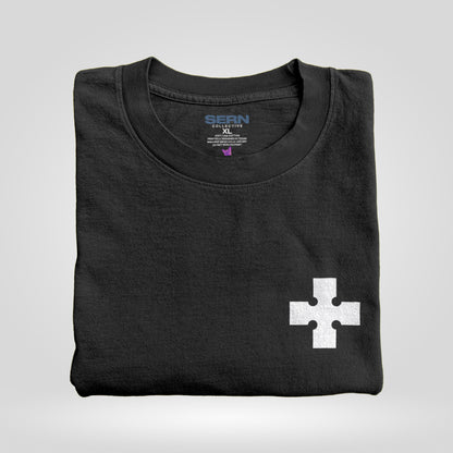 Meltese Cross in vintage-black