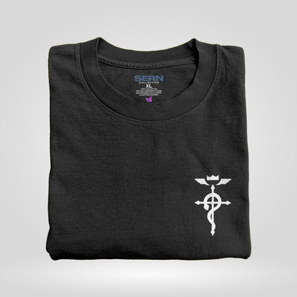 Flamel Cross in vintage-black