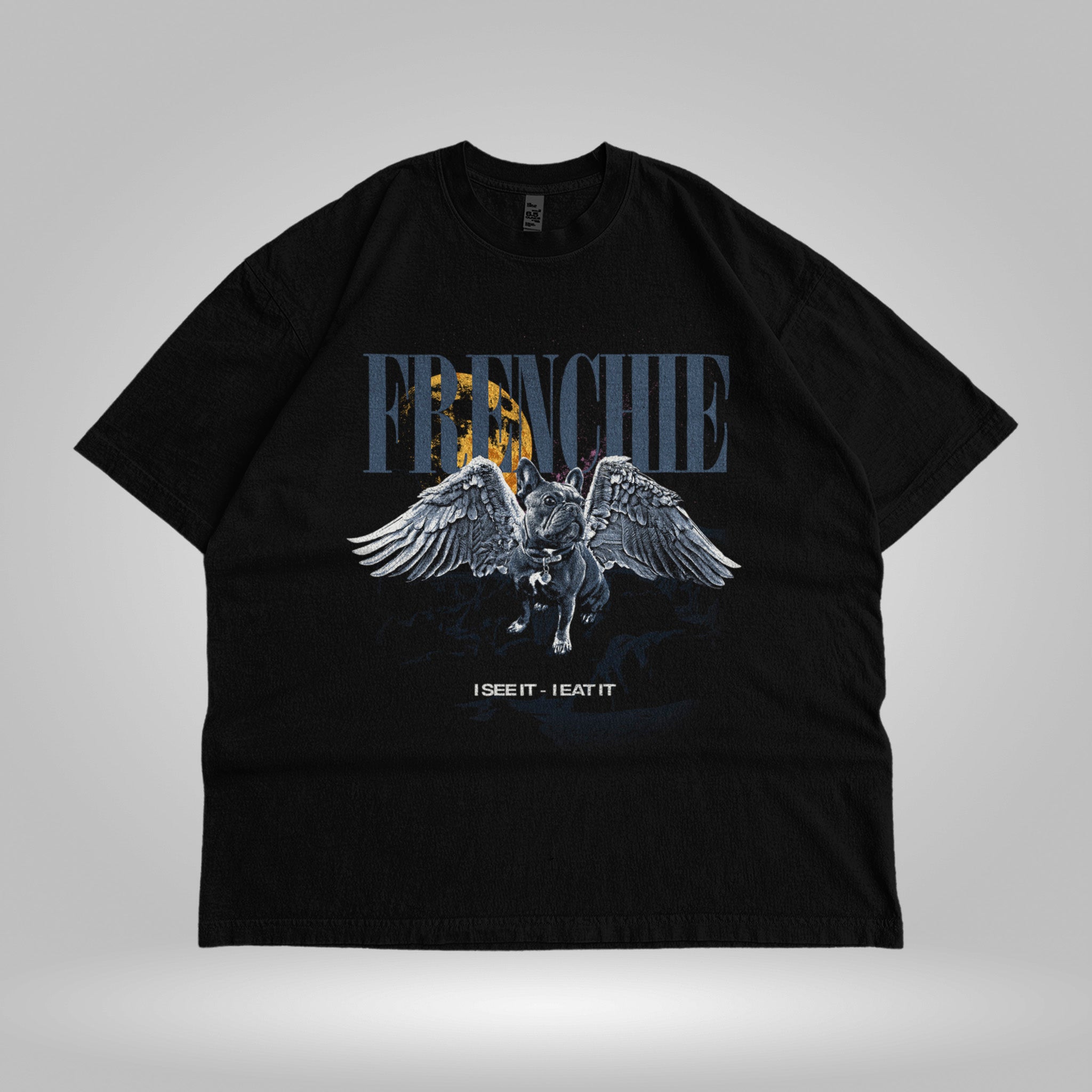 frenchie-angel premium tee
