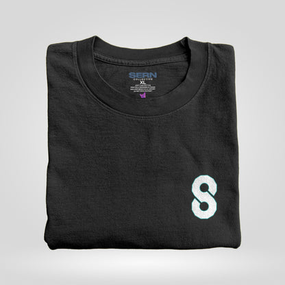 No. 8 in vintage-black