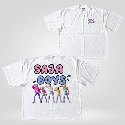 Saja Boys Double-Sided in white