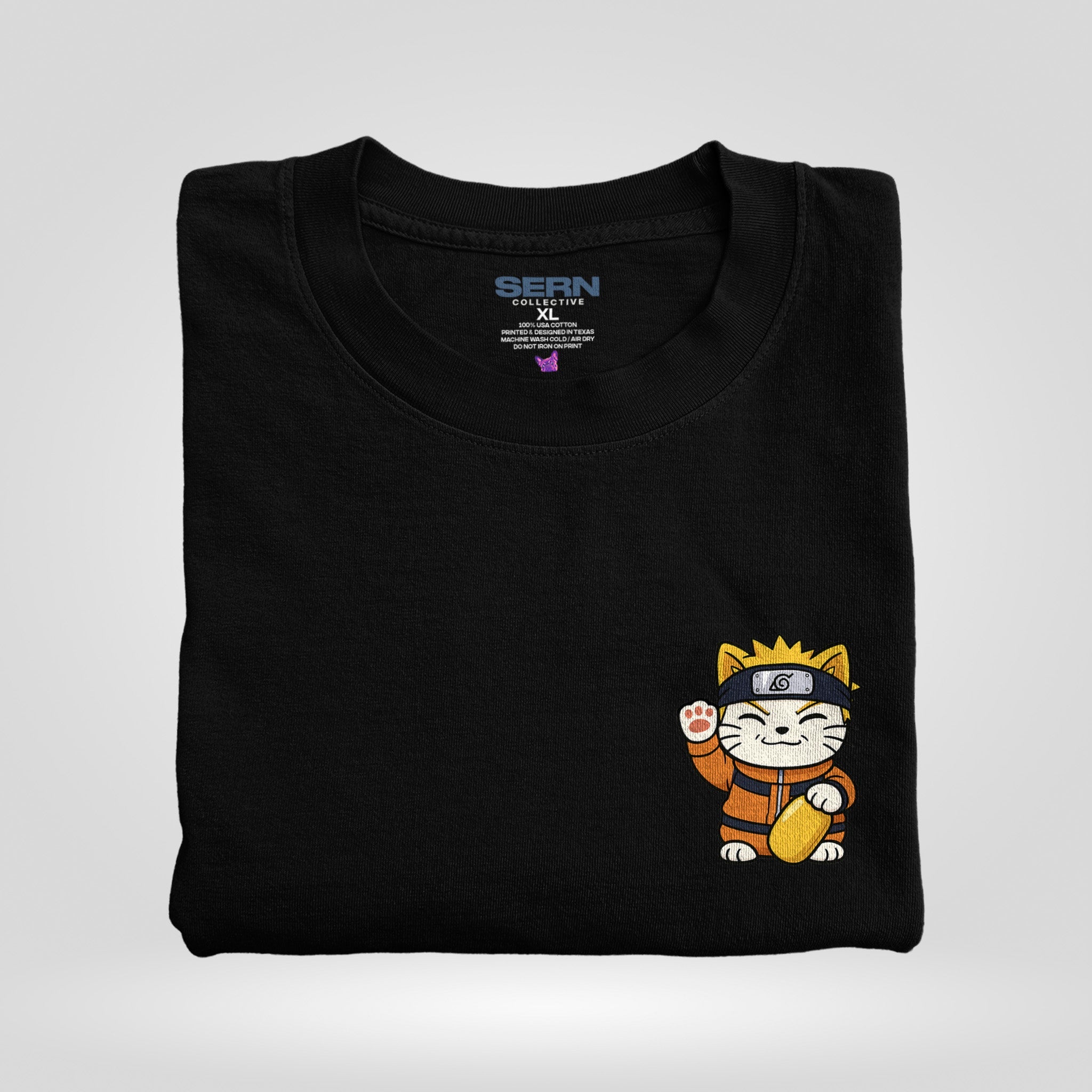 Lucky Cat – Leaf Ninja in black