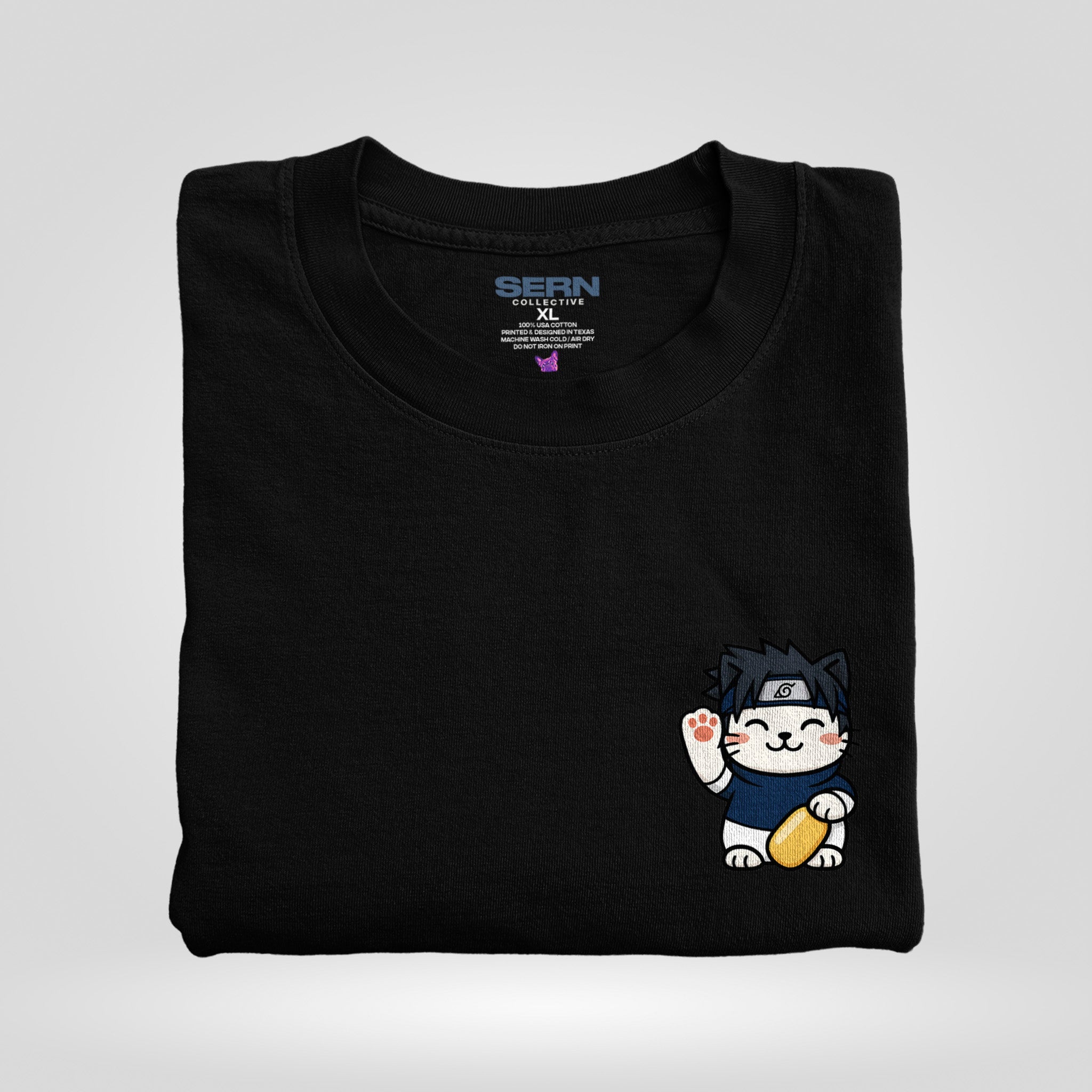 Lucky Cat – Curse Mark in black