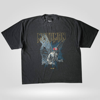 mothman-horror-poster-vintage-tee premium tee