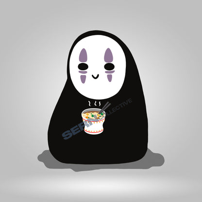 no-face-cup-noodles premium tee